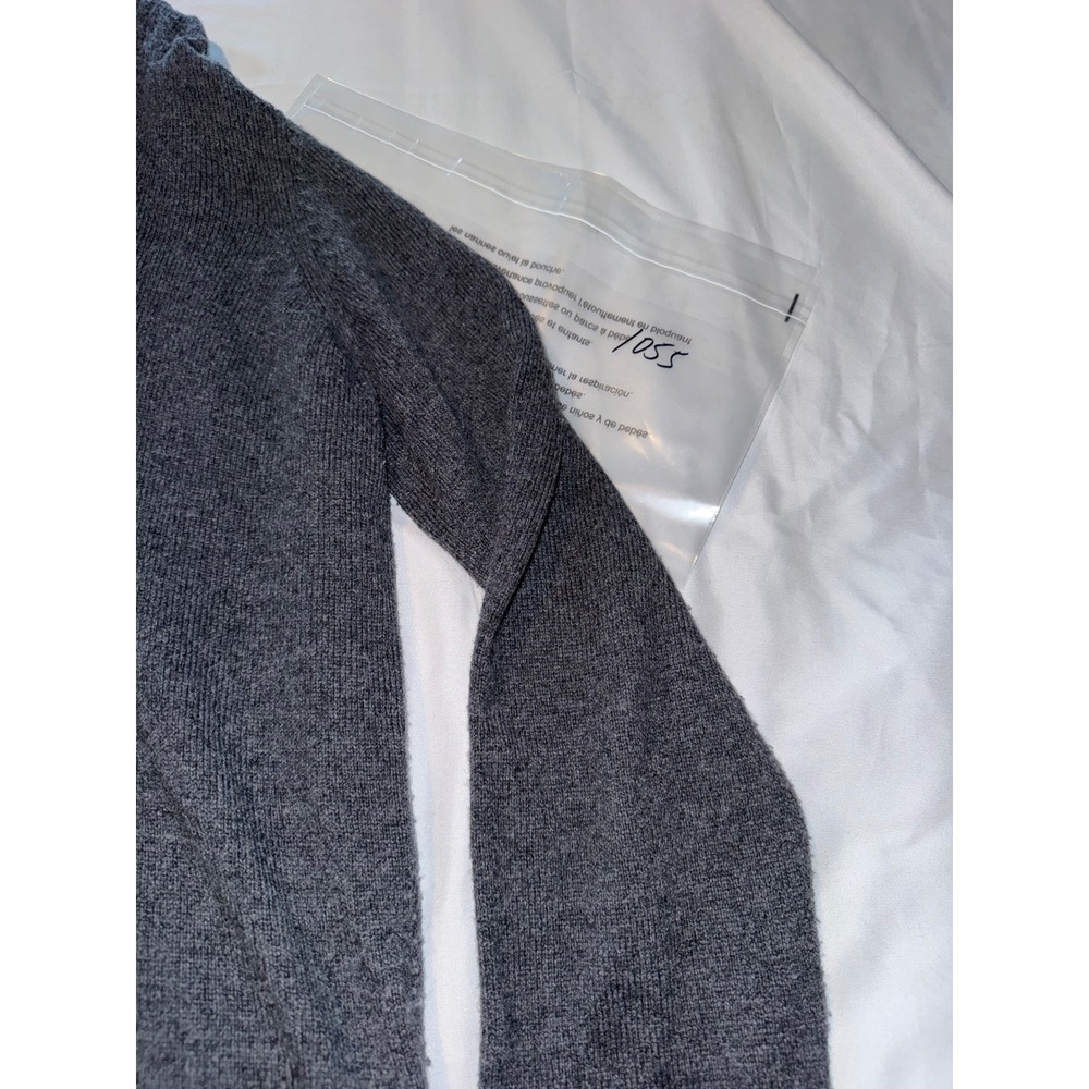 Jos. A. Bank 1905 Collection Mens XL Gray Merino Wool Shawl Collar Sweater - Picture 3 of 5